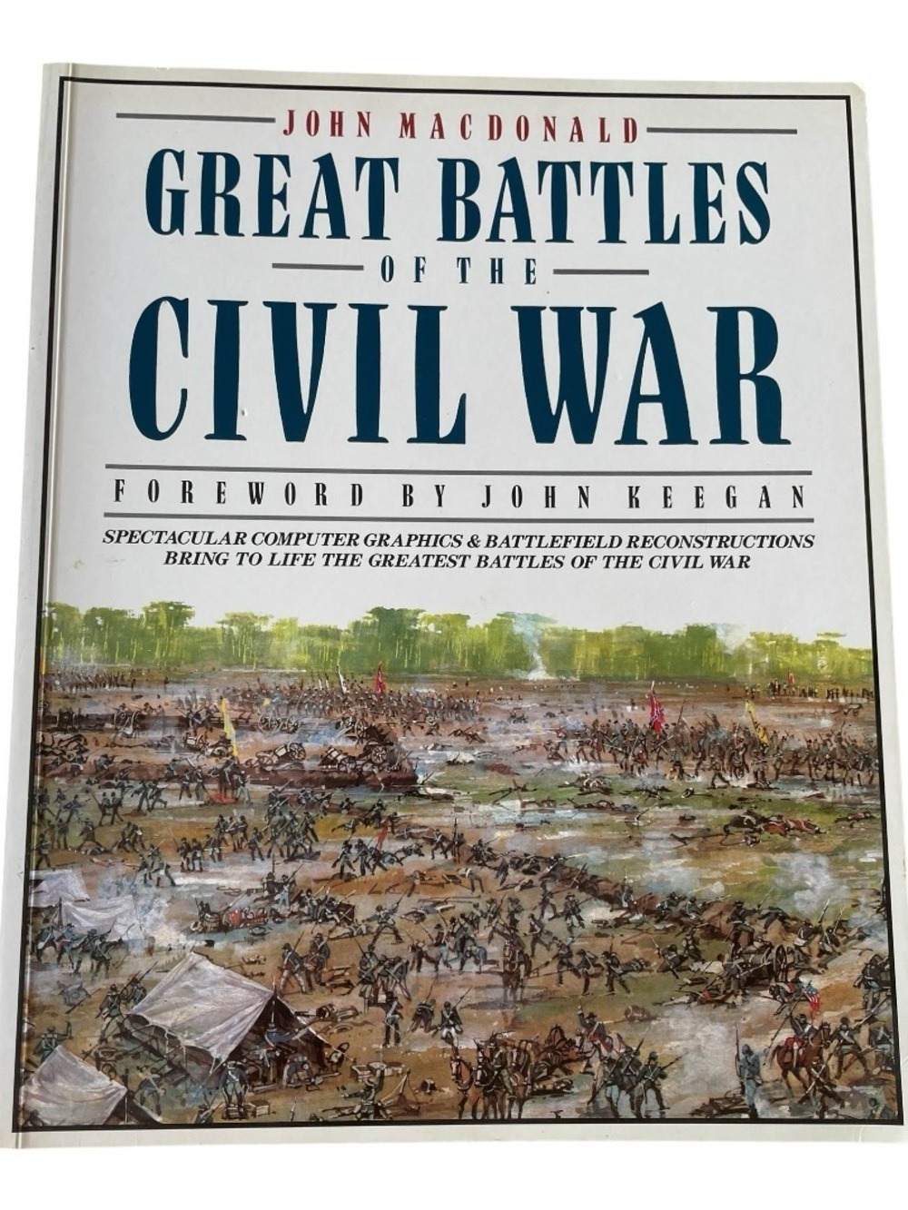 Great Battles of the Civil War by John MacDonald 1992 Softback Comprehensive